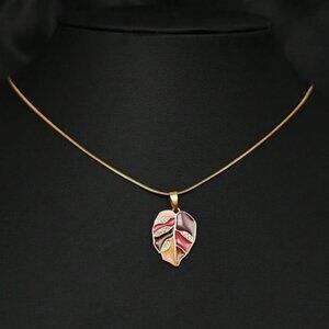 Boho Leaf Necklace N1693